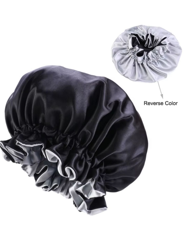Reversible Large Bonnet with Adjustable Band